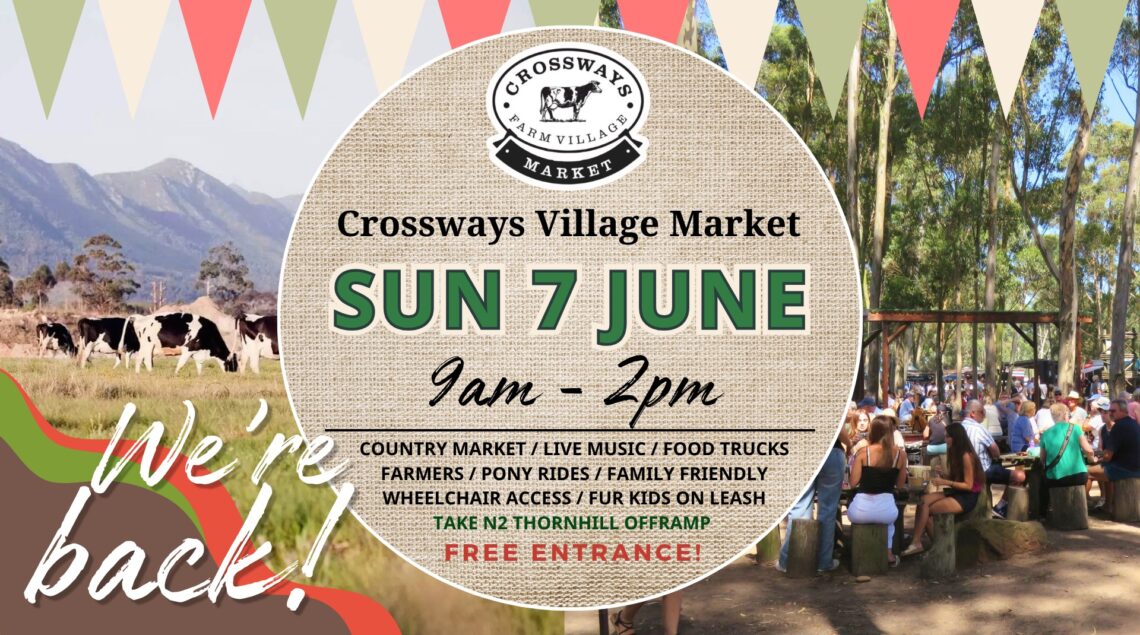crossways village market 7 june 2026